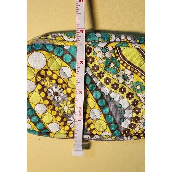 Vera Bradley Lemon Parfait Paisley Floral Small‎ Wristlet Wallet - Picture 5 of 5